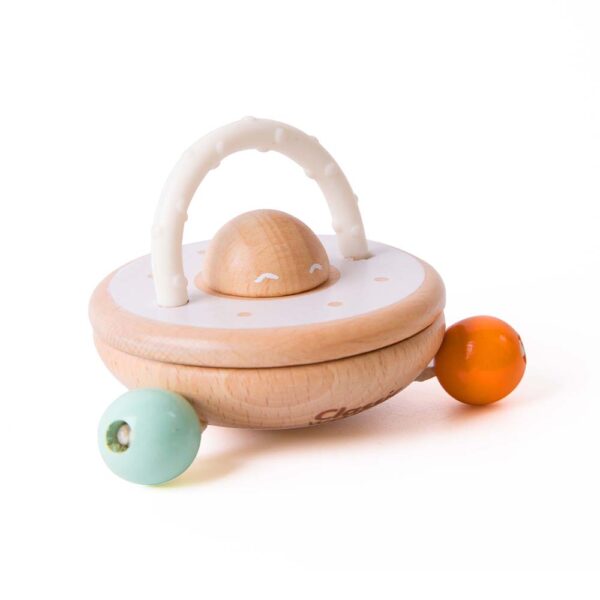 Caveman Baby Rattle Classic World - UFO Baby Rattle - Toy Cave