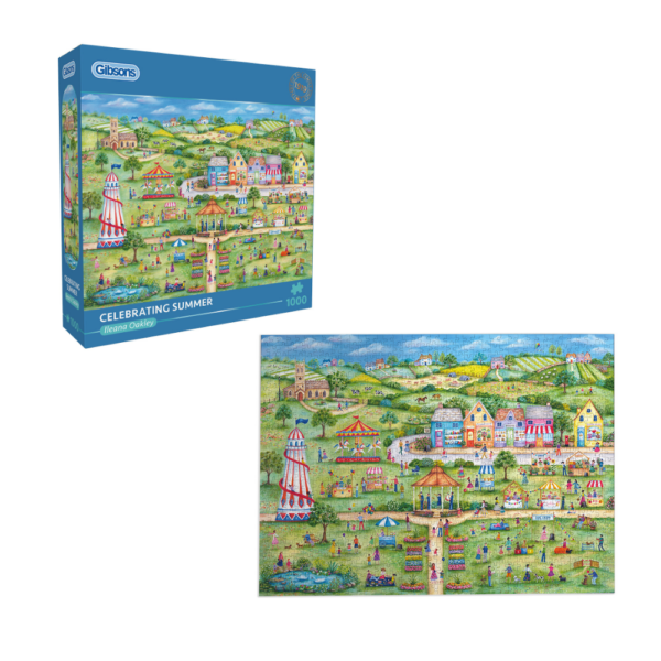 Gibsons - Celebrating Summer - 1000 Piece Jigsaw Puzzle - Toy Cave