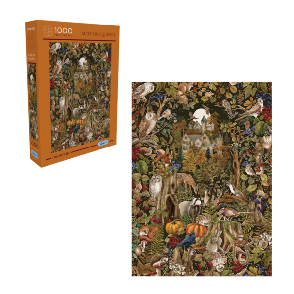 Gibsons - The Art File: Autumn Equinox - 1000 Piece Jigsaw Puzzle - Toy ...