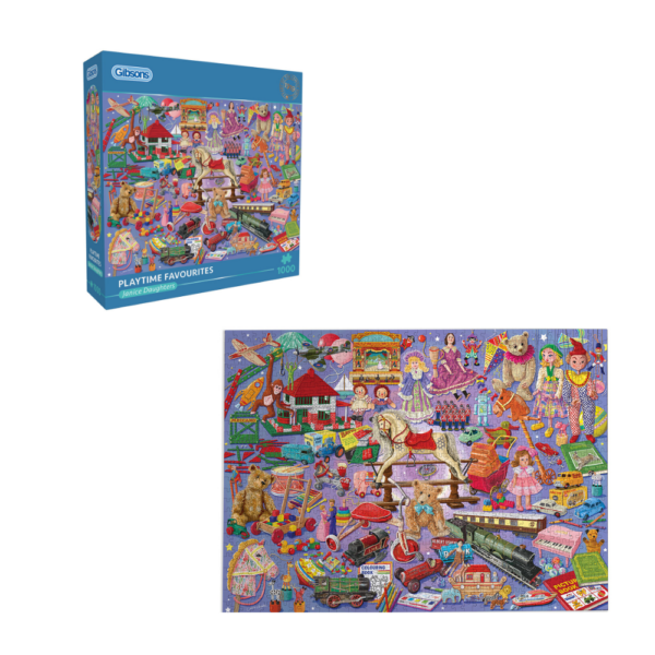 Gibsons - Playtime Favourites - 1000 Piece Jigsaw Puzzle - Toy Cave