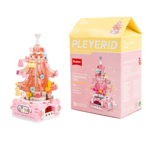 Sluban Building Set: Pleyerid - Pink Christmas Tree