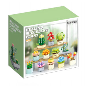 Feelo - Succulent Pot Plants - Building Block Set - 1051 Pieces