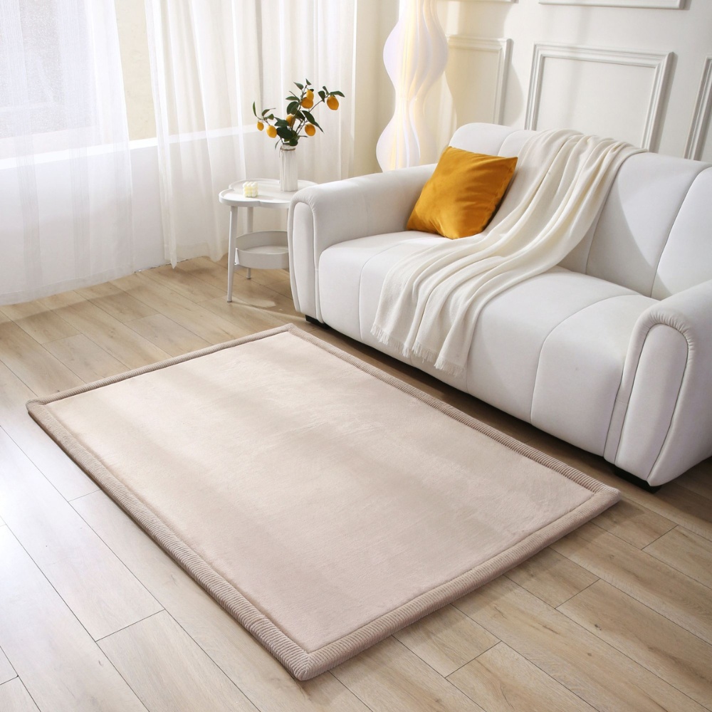 Hakuna Matte - CloudSoft Play Mat Carpet - Beige 170 x 120 x 2.5 cm - Image 8